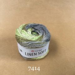 Sợi Linen Soft nhập khẩu từ Yarnart, đan móc áo, váy, khăn