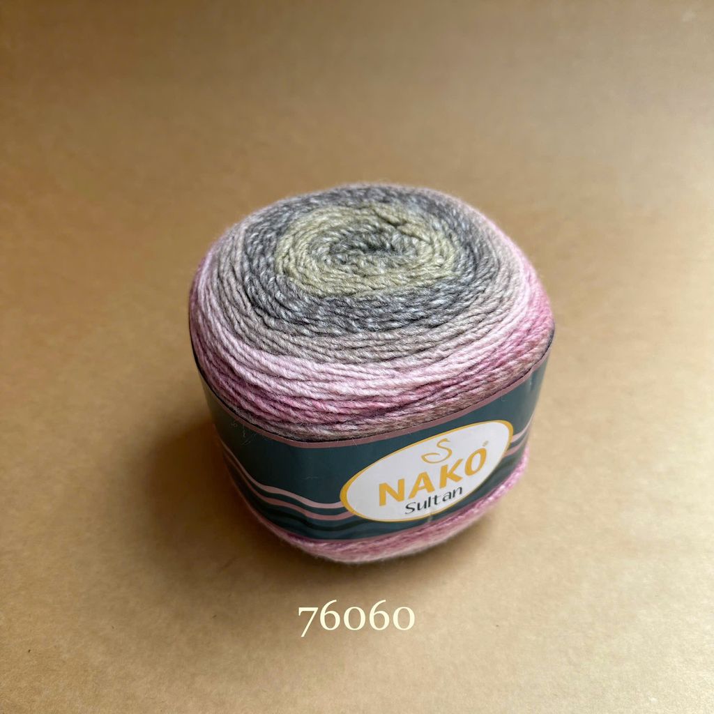 Cuộn len acrylic Sultan nhập khẩu từ Nako, đan móc áo, váy