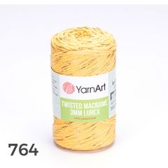 Sợi Twisted Macrame 3 MM Lurex nhập khẩu từ Yarnart, đan móc giỏ xách, nón, trang trí nội thất, vỏ ghế