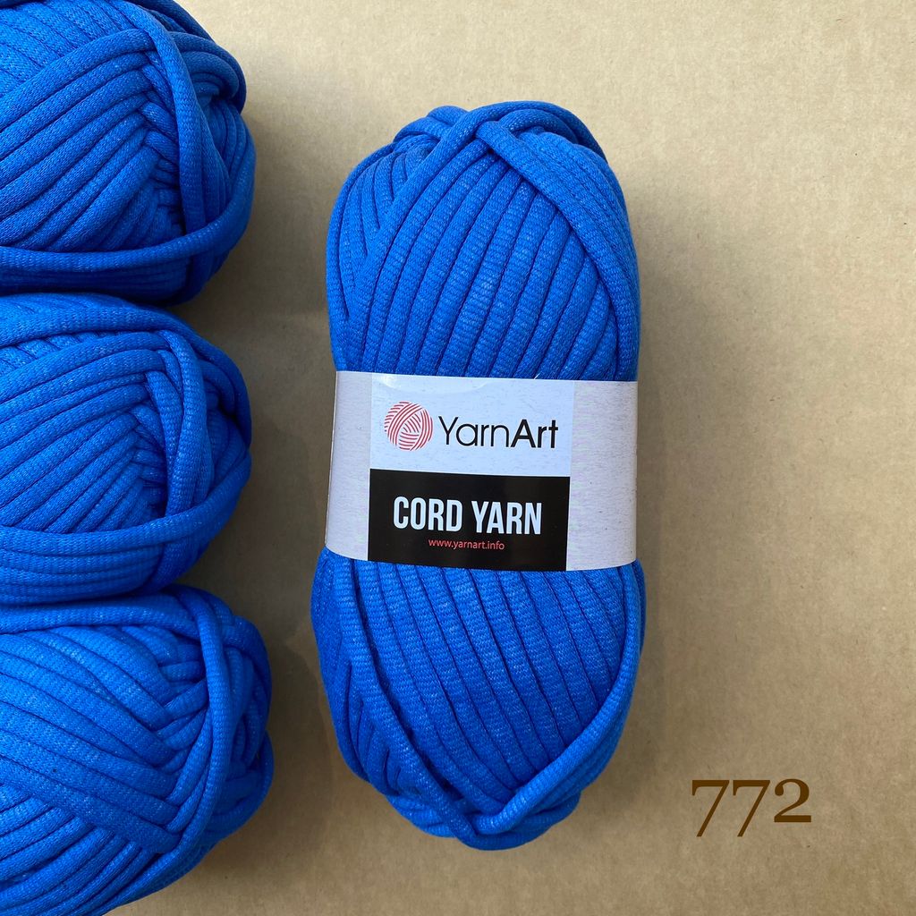 Len sợi to Cord Yarn nhập khẩu từ Yarnart, đan, móc, thắt túi xách, đệm