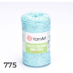 Sợi Twisted Macrame 3 MM Lurex nhập khẩu từ Yarnart, đan móc giỏ xách, nón, trang trí nội thất, vỏ ghế
