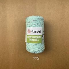 Sợi Twisted Macrame 3 MM Lurex nhập khẩu từ Yarnart, đan móc giỏ xách, nón, trang trí nội thất, vỏ ghế