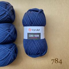 Len sợi to Cord Yarn nhập khẩu từ Yarnart, đan, móc, thắt túi xách, đệm