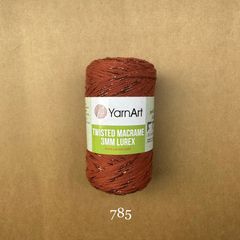 Sợi Twisted Macrame 3 MM Lurex nhập khẩu từ Yarnart, đan móc giỏ xách, nón, trang trí nội thất, vỏ ghế