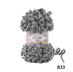 Cuộn len tết bằng tay Puffy Fine hãng Alize Yarns tết áo, khăn, vỏ gối, chăn, thảm, túi