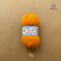 Len hè Cotton Gold Fine Baby nhập khẩu từ Alize Yarns, dành cho bé, đan móc áo, váy