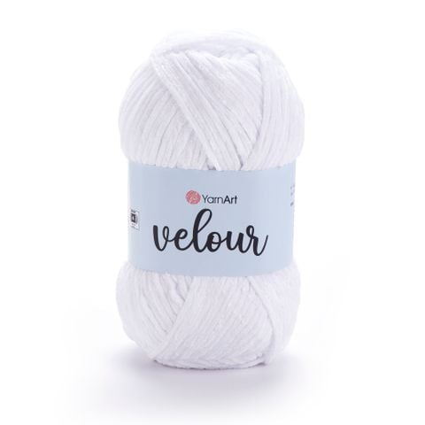 Len nhung Velour nhập khẩu từ Yarnart, đan móc áo, khăn