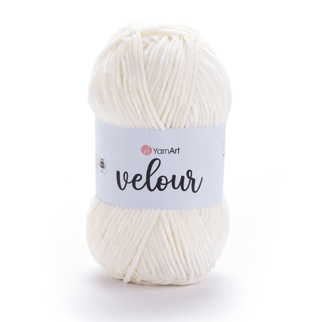 Len nhung Velour nhập khẩu từ Yarnart, đan móc áo, khăn