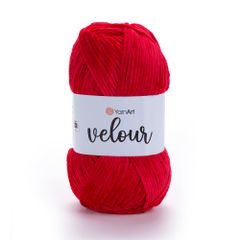 Len nhung Velour nhập khẩu từ Yarnart, đan móc áo, khăn