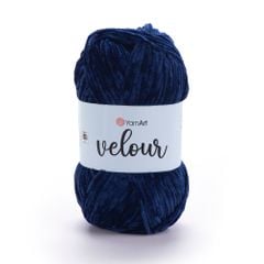 Len nhung Velour nhập khẩu từ Yarnart, đan móc áo, khăn