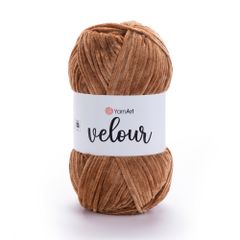 Len nhung Velour nhập khẩu từ Yarnart, đan móc áo, khăn