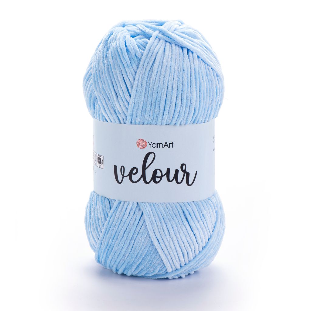 Len nhung Velour nhập khẩu từ Yarnart, đan móc áo, khăn