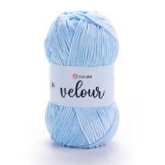 Len nhung Velour nhập khẩu từ Yarnart, đan móc áo, khăn