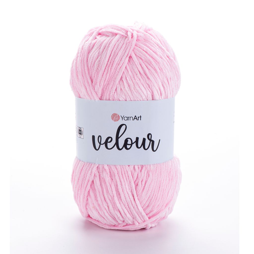 Len nhung Velour nhập khẩu từ Yarnart, đan móc áo, khăn