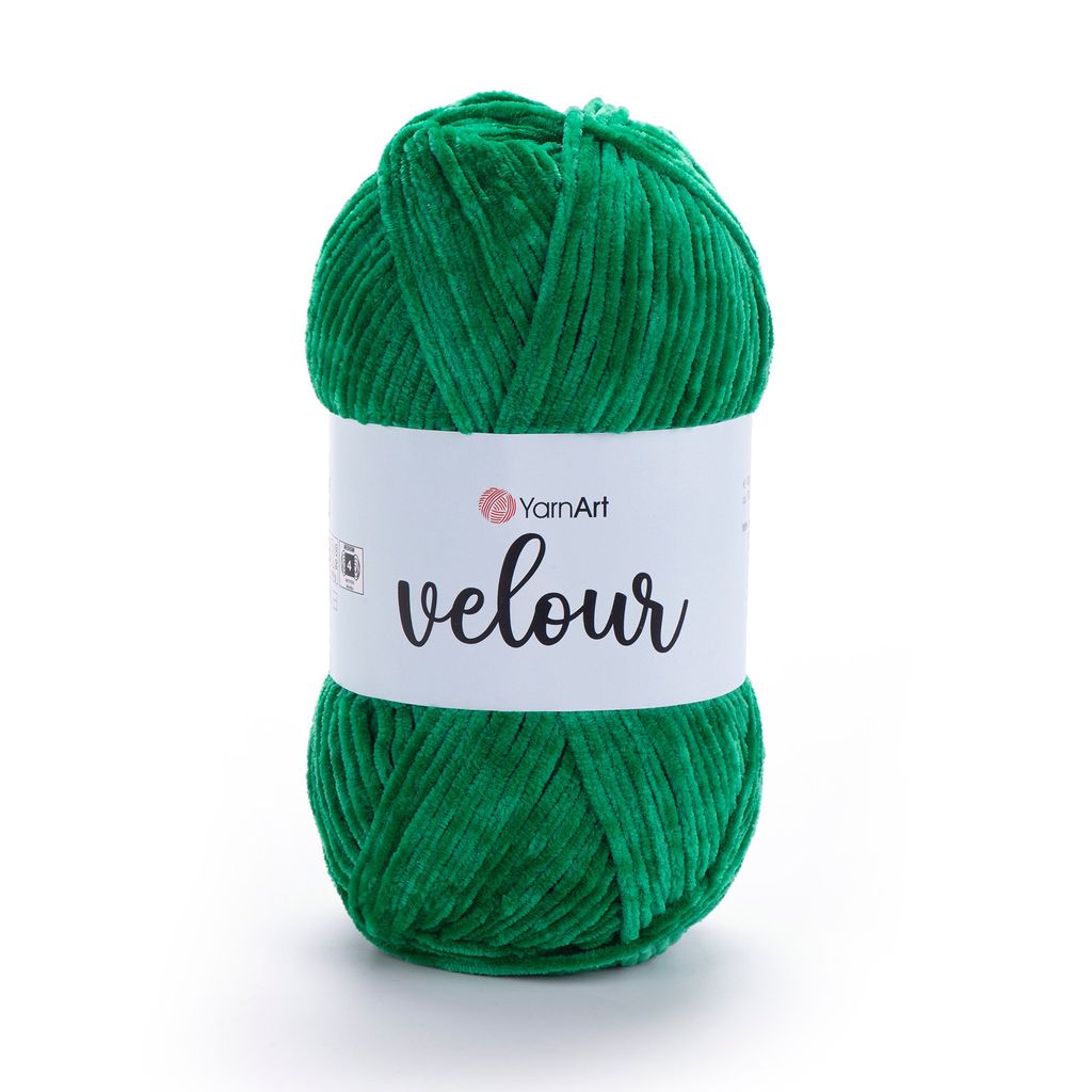 Len nhung Velour nhập khẩu từ Yarnart, đan móc áo, khăn