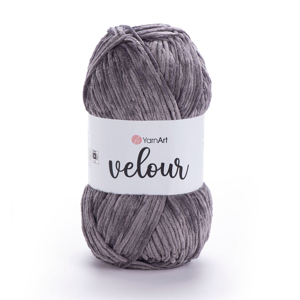 Len nhung Velour nhập khẩu từ Yarnart, đan móc áo, khăn