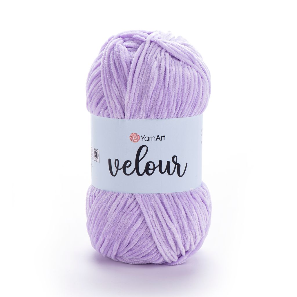 Len nhung Velour nhập khẩu từ Yarnart, đan móc áo, khăn