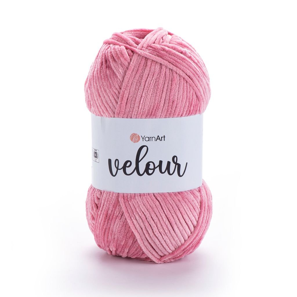 Len nhung Velour nhập khẩu từ Yarnart, đan móc áo, khăn