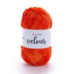 Len nhung Velour nhập khẩu từ Yarnart, đan móc áo, khăn