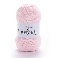 Len nhung Velour nhập khẩu từ Yarnart, đan móc áo, khăn