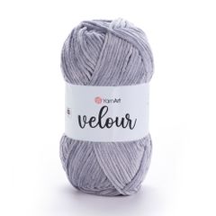 Len nhung Velour nhập khẩu từ Yarnart, đan móc áo, khăn