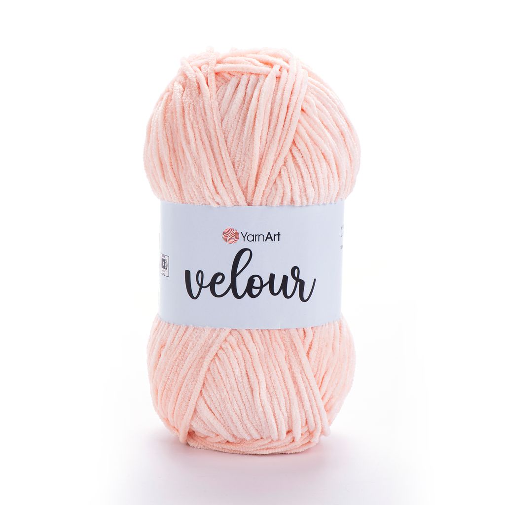 Len nhung Velour nhập khẩu từ Yarnart, đan móc áo, khăn