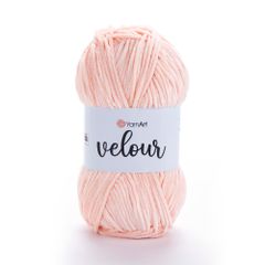 Len nhung Velour nhập khẩu từ Yarnart, đan móc áo, khăn