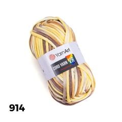 Len sợi to Cord Yarn VR nhập khẩu từ Yarnart, móc, thắt túi xách, đệm