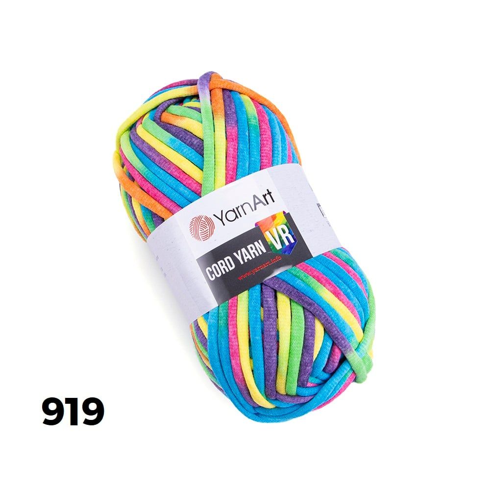 Len sợi to Cord Yarn VR nhập khẩu từ Yarnart, móc, thắt túi xách, đệm