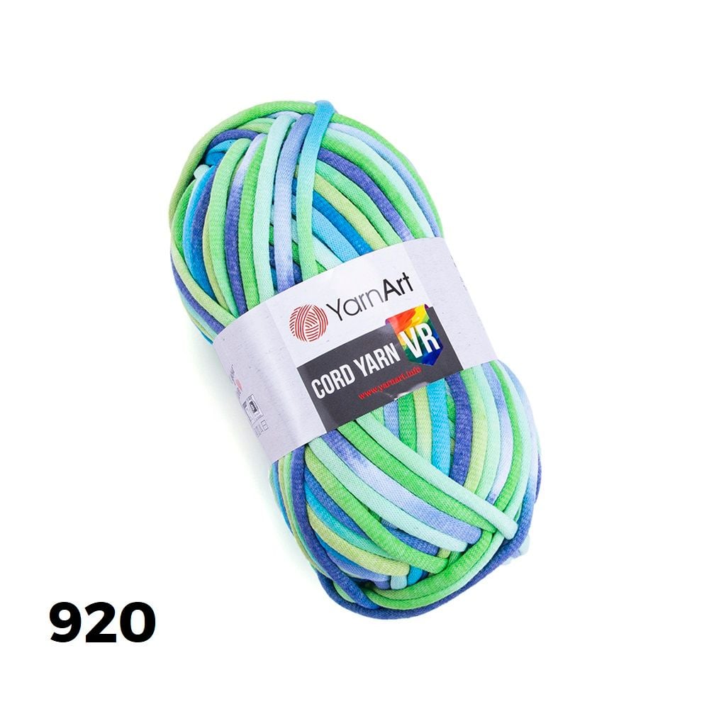 Len sợi to Cord Yarn VR nhập khẩu từ Yarnart, móc, thắt túi xách, đệm