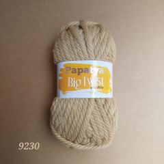 Cuộn len ấm sợi to mềm mại Big Twist nhập khẩu chính hãng Papatya đan móc nón, khăn, áo, chăn ấm siêu nhanh