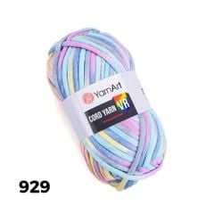Len sợi to Cord Yarn VR nhập khẩu từ Yarnart, móc, thắt túi xách, đệm