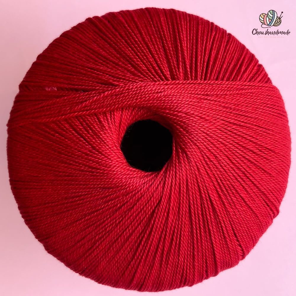 Sợi cotton Gelincik nhập khẩu từ Lanoso đan móc áo, váy, đầm