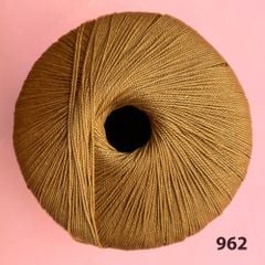 Sợi cotton Gelincik nhập khẩu từ Lanoso đan móc áo, váy, đầm