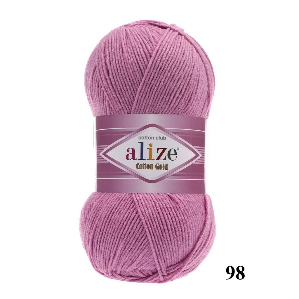 Len hè Cotton Gold nhập khẩu từ Alize Yarns, đan móc đồ hè, thú, nón cực xinh
