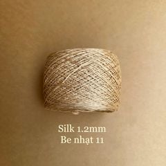 Cuộn sợi Silk, 100% Silk, 250g, cỡ 1.2mm