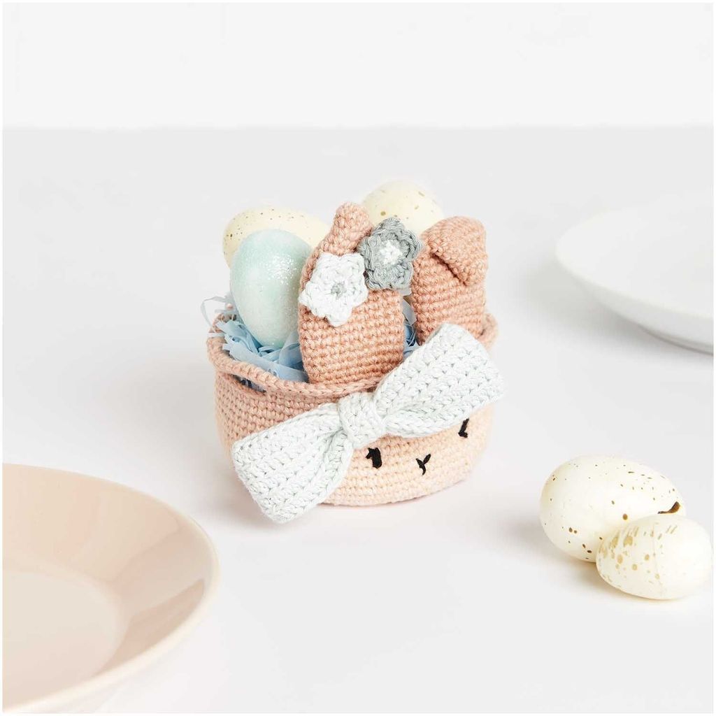 Bộ Ricorumi Crochet Kit - Easter Basket nhập từ Rico Design
