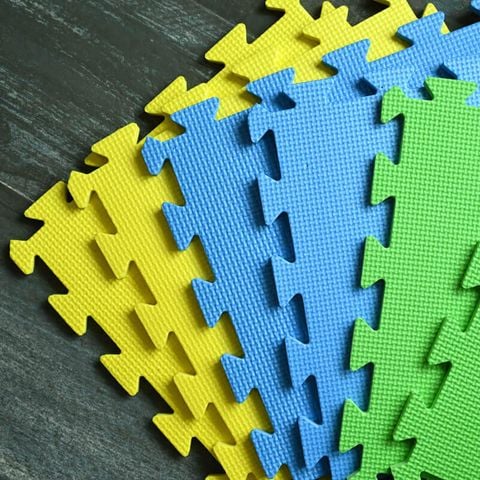 Thảm ghim Block Lace ( set 9 miếng), nhập khẩu từ KnitPro