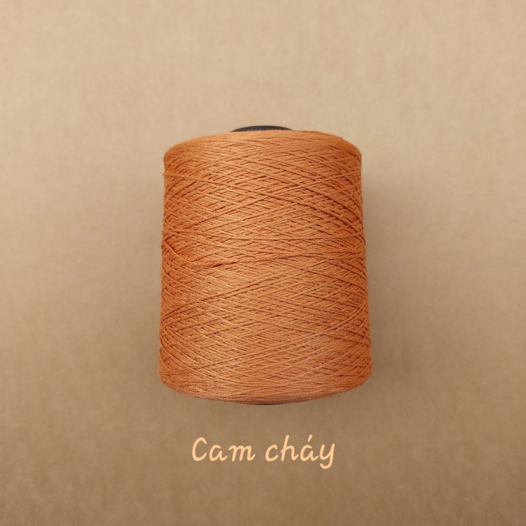 Cuộn sợi 100% silk 0.8mm màu trơn - 300gram