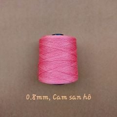 Cuộn sợi 100% silk 0.8mm màu trơn - 300gram