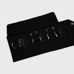 Ví đựng kim đan vòng fix 2 đầu ( BST Coal) nhập từ KnitPro