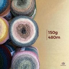 Cuộn len acrylic Sultan nhập khẩu từ Nako, đan móc áo, váy