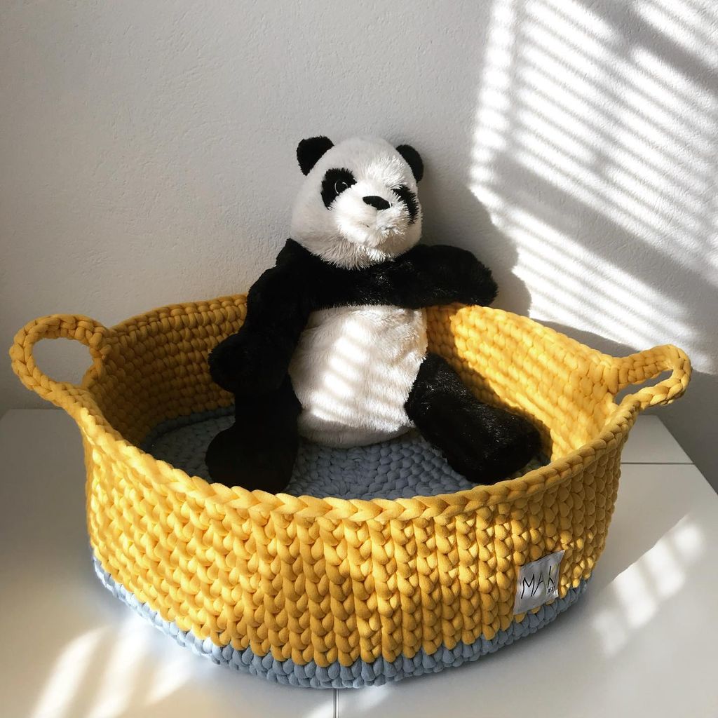 Len sợi to Cord Yarn nhập khẩu từ Yarnart, đan, móc, thắt túi xách, đệm