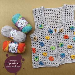 Len hè Cotton Gold nhập khẩu từ Alize Yarns, đan móc đồ hè, thú, nón cực xinh