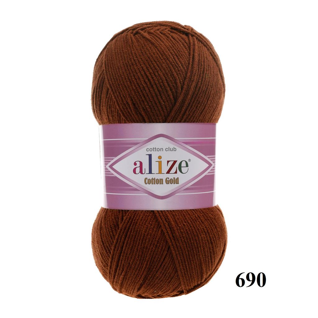 Len hè Cotton Gold nhập khẩu từ Alize Yarns, đan móc đồ hè, thú, nón cực xinh