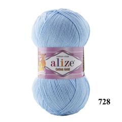 Len hè Cotton Gold nhập khẩu từ Alize Yarns, đan móc đồ hè, thú, nón cực xinh