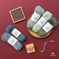 Sợi Linen Solid - Loveyarns, đan móc áo, váy, khăn