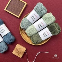 Sợi Linen Solid - Loveyarns, đan móc áo, váy, khăn