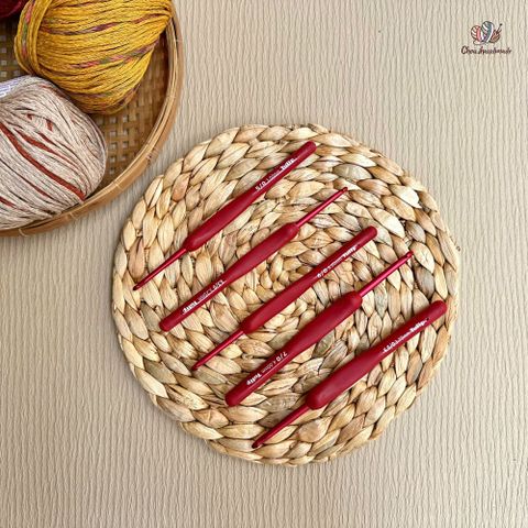 Kim móc Tulip - Etimo đỏ, Chou.ihandmade