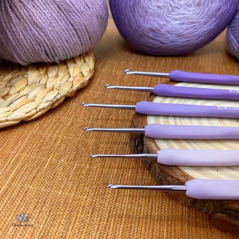 Kim móc Tulip - Etimo Murasaki màu tím, Chou.ihandmade